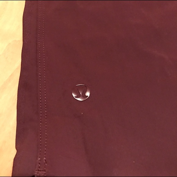 LULULEMON Low Key Tank in Burgundy - Picture 5 of 7